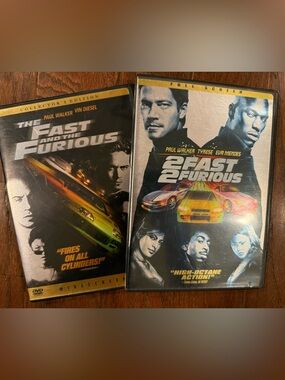 The Fast and the Furious & 2 Fast 2 Furious DVD